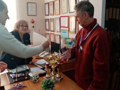 Награждение спортсменов в честь Международного дня инвалидов Награждение спортсменов в честь Международного дня инвалидов