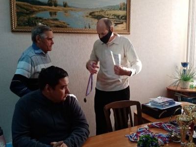 Награждение спортсменов в честь Международного дня инвалидов Награждение спортсменов в честь Международного дня инвалидов