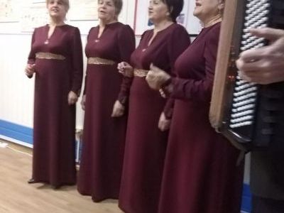 Ансамбль «Калинушка» выступил в органах соцзащиты населения